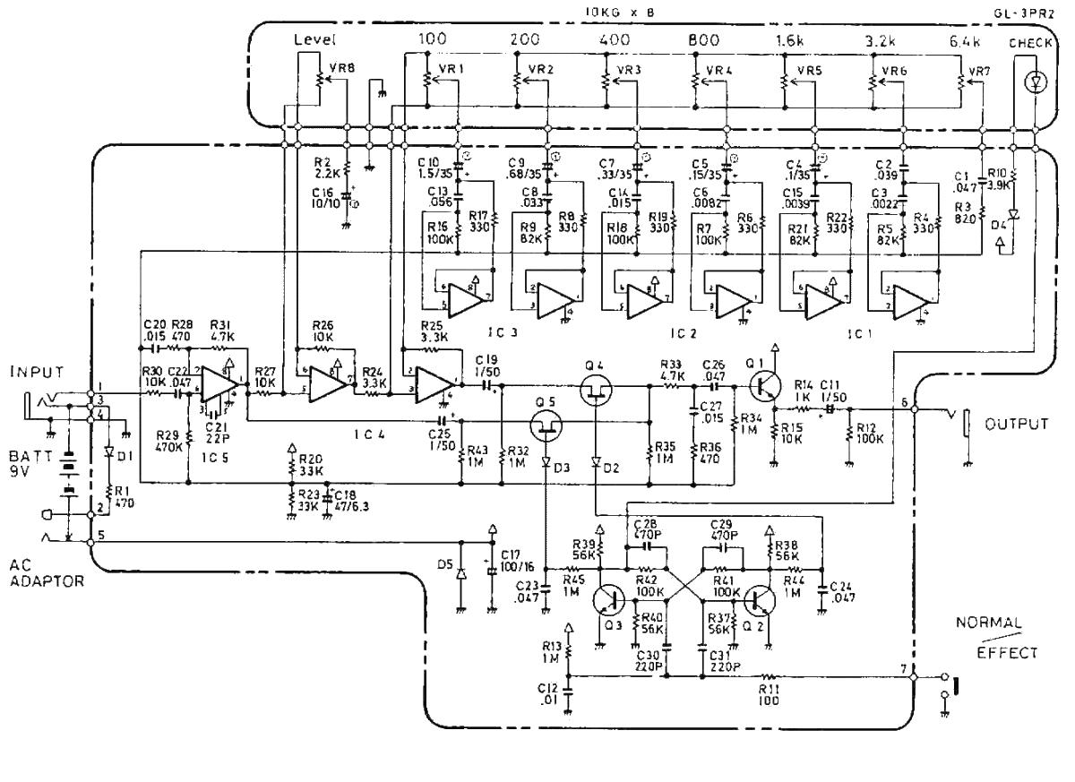 Ibanez 7 Band GE графический эквалайзер - MBS Electronics