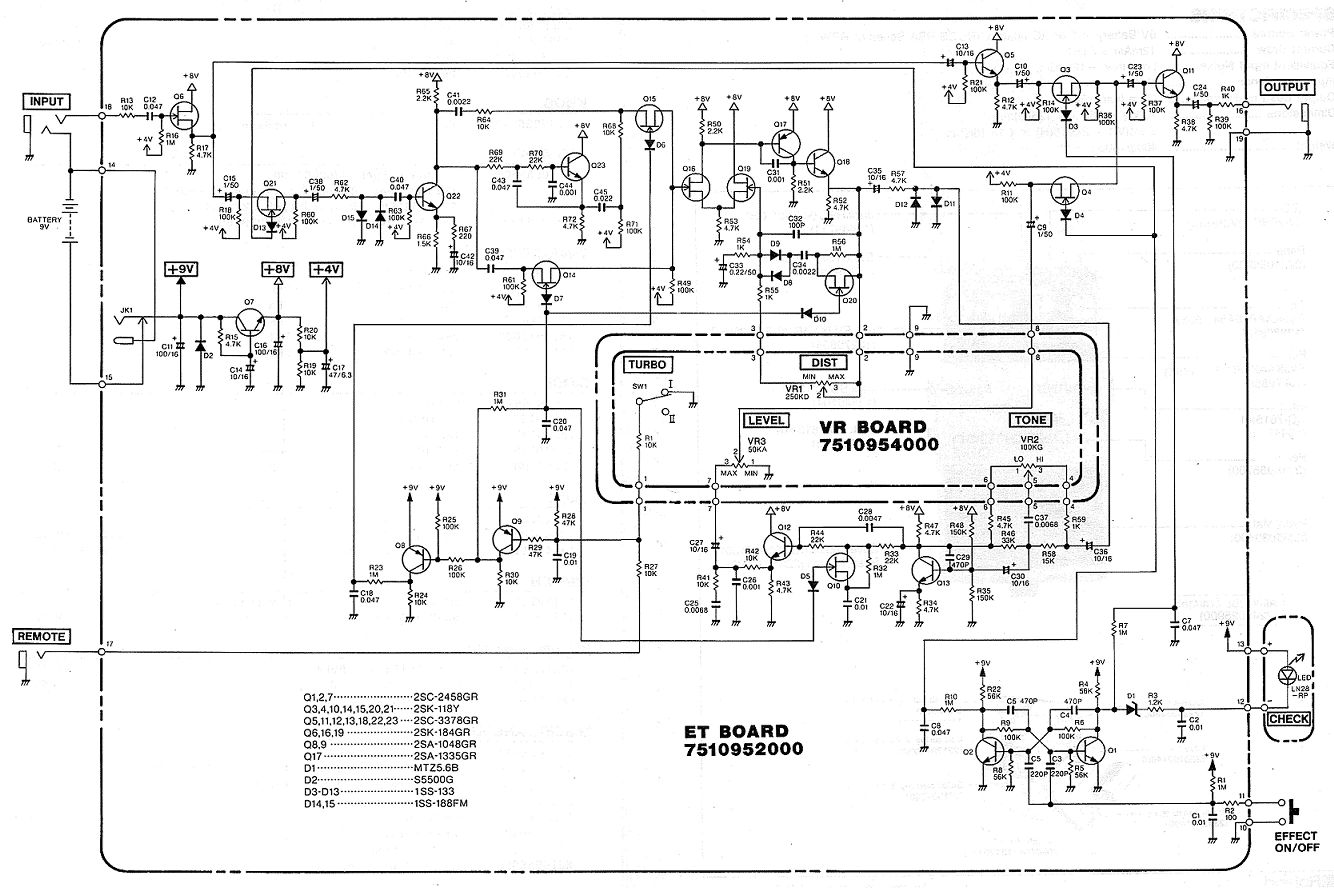 BOSS Tube Distortion DS-2 - MBS Electronics - Гитарные эффекты