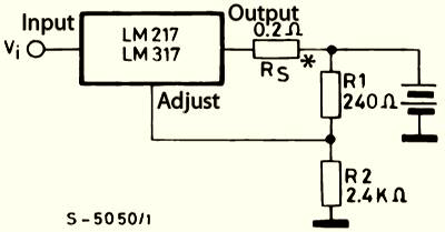 Использование регулятора напряжения LM317