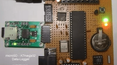 Data-Logger устройство записи данных на карту памяти SD с микроконтроллером ATmega32