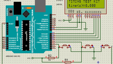 Простой секундомер - таймер на Arduino Uno