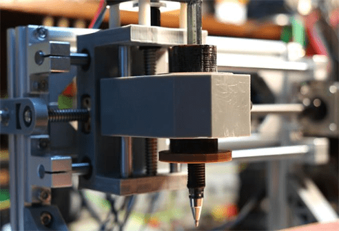 3D модель приспособления для станка ЧПУ для закрепления карандаша