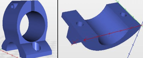 3D модели набор креплений и приспособлений для экшн камеры Polaroid Cube Plus