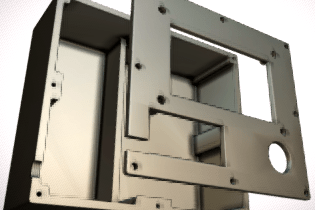 3D модель корпус для универсального тестера электронных компонентов