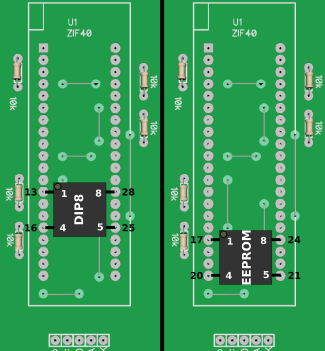 Универсальный Адаптер с ZIF панелькой для прошивки микроконтроллеров MICROCHIP PIC