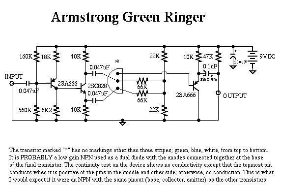 Dan Armstrong - Green Ringer